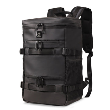 Aerolite Waterproof Backpack – Ryanair & Wizz Air Free Underseat Size 40×20×25 cm, 20L Cabin Rucksack with 14″ Laptop Sleeve, Multiple Pockets & Travel Essentials – Black